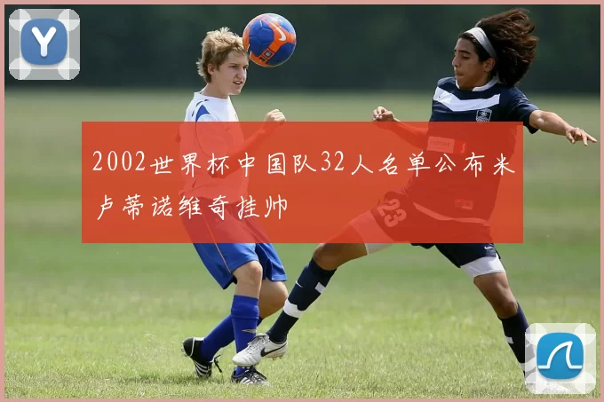 2002世界杯中国队32人名单公布米卢蒂诺维奇挂帅
