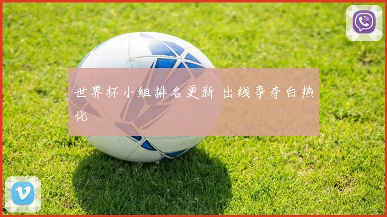 世界杯小组排名更新 出线争夺白热化